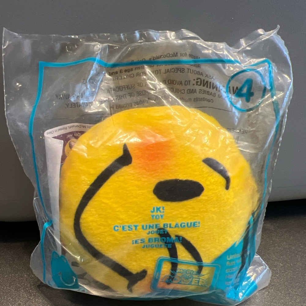 McDonald’s Happy Meal 2016 Emoji Plush Toy Collection (Lot of 7) - Picture 3 of 10